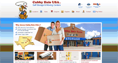 Desktop Screenshot of cubbyholeusa.com