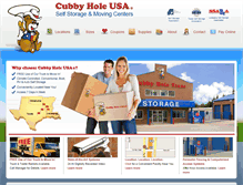 Tablet Screenshot of cubbyholeusa.com